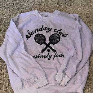 Sunday Women's Purple Sweater